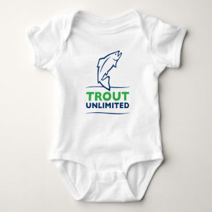 Trout Unlimited Baby Jersey Baby Bodysuit