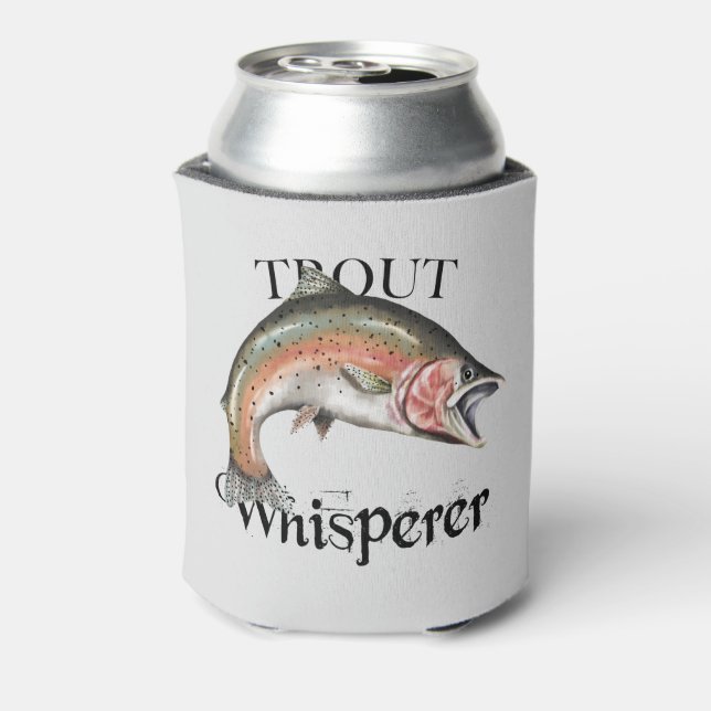 Trout Whisperer Can Cooler (Can Back)