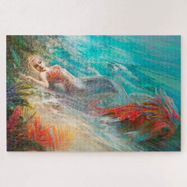Trouvaille mermaid jigsaw puzzle (Horizontal)
