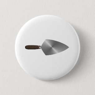 Trowel 6 Cm Round Badge