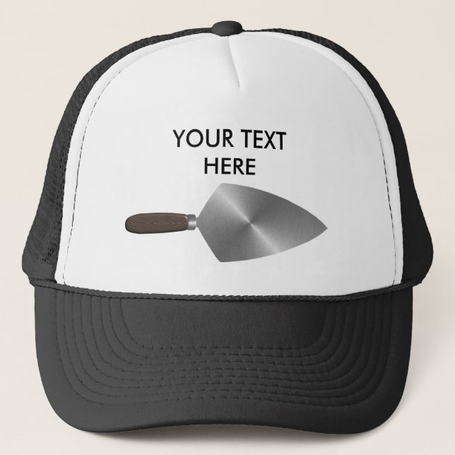 Trowel Trucker Hat (Front)