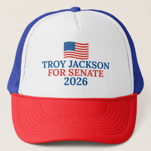 Troy Jackson for Senate 2026 Election Trucker Hat