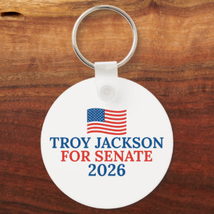 Troy Jackson for Senate 2026 Maine Election Key Ring