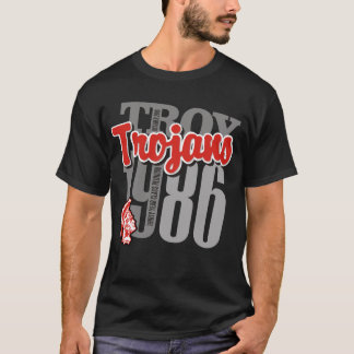 Troy Trojans Black Tee