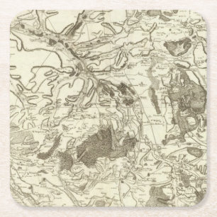 Troyes Square Paper Coaster