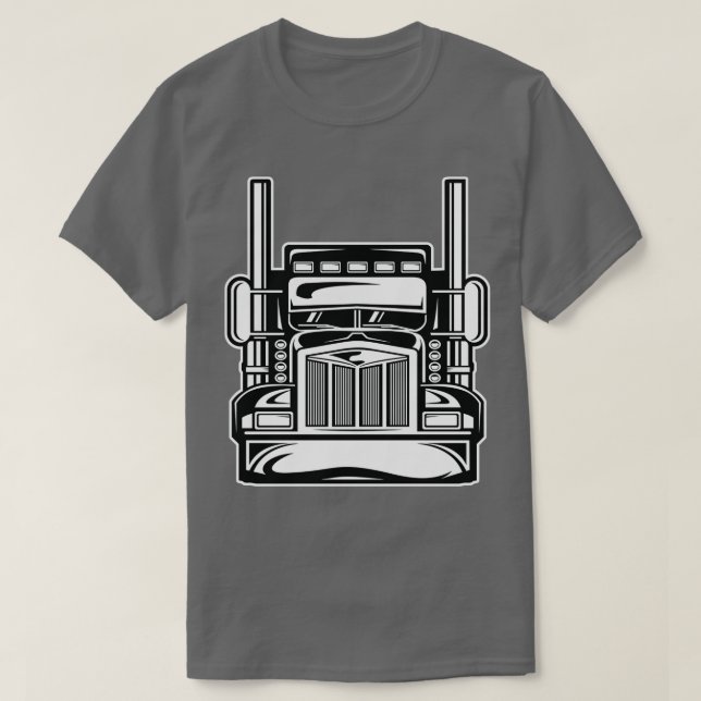 Truck Brummi Autobahn Transport Gasoline Truck 1 T-Shirt (Design Front)