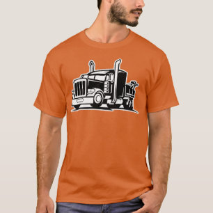 Truck Brummi Autobahn Transport Gasoline Truck 3 T-Shirt