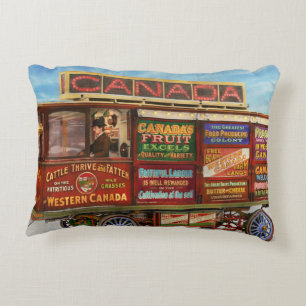 Truck - Bus - Welcome wagon 1905 Decorative Cushion