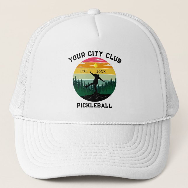truck drive Club Trucker Hat (Front)