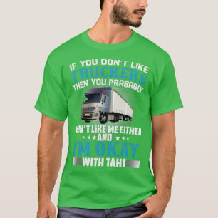 Truck Driver 2022 retro Vintage Colours 26 T-Shirt