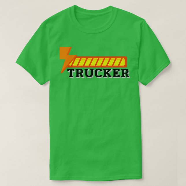 Truck Driver Best Truck Truck Driver Humor T-Shirt (Design Front)
