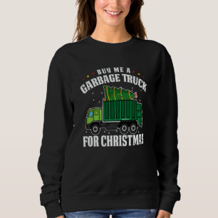 Truck Driver Christmas Rig  Trucker Trucking Garba Sweatshirt