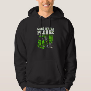 Truck Driver Cool Trucking Trucker Rig  Water Truc Hoodie