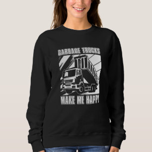 Truck Driver Humor Big Rig  Trucking Trucker Garba Sweatshirt