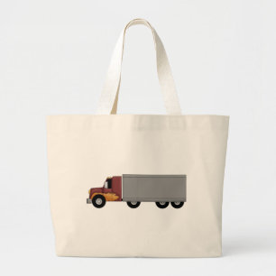 Truck Driver Large Tote Bag