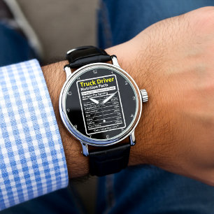 Truck Driver: Nutrition Facts Daily Watch