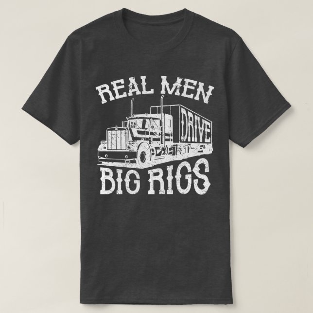 Truck Driver Trucking Trucker 24 T-Shirt (Design Front)