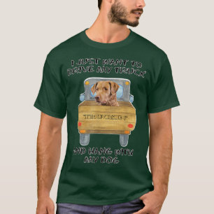 Truck Driving Dog Chesapeake Bay Retriever T-Shirt
