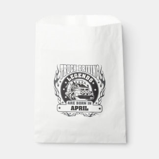 Truck Driving Legends Are Born In April Favour Bags