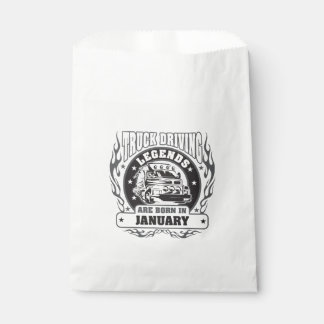 Truck Driving Legends Are Born In January Favour Bags