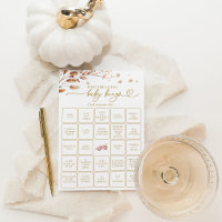 Truck Fall Girl Baby Shower Find The Guest Game