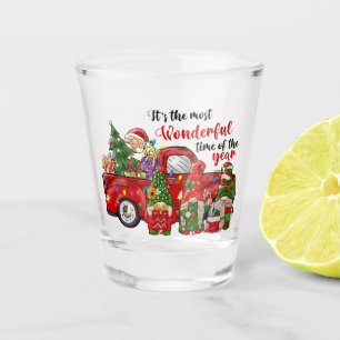 Truck Gnomes Shot Glass