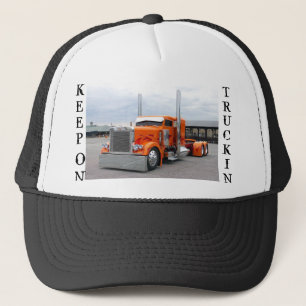 TRUCK HAT, KEEP, ON, TRUCKIN TRUCKER HAT