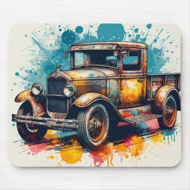 Truck Mouse Pad (Front)