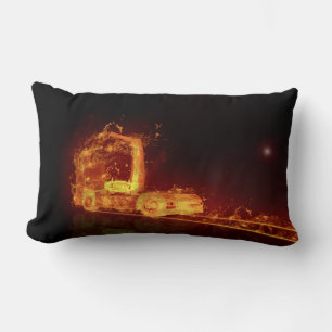 Truck on Fire! - Pillow