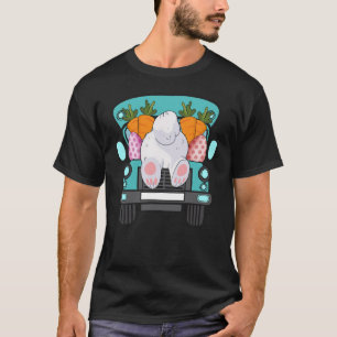 truck rabbit, retro, vintage T-Shirt