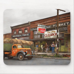 Truck - The city grocer 1939 Mouse Pad