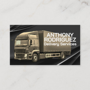 Truck Transport Delivery Services Business Card