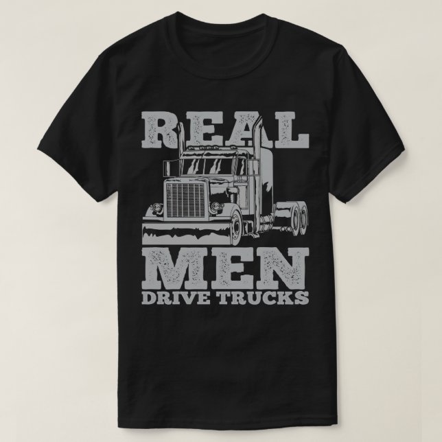 Truck Trucker T-Shirt (Design Front)