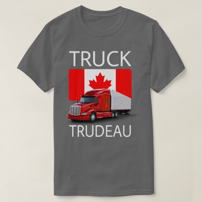 TRUCK TRUDEAU T-Shirt (Design Front)