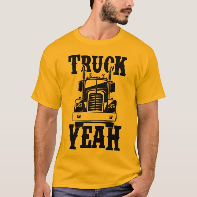 Truck Yeah Mens  T-Shirt (Front)