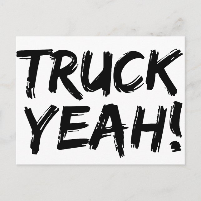 Truck Yeah Postcard (Front)