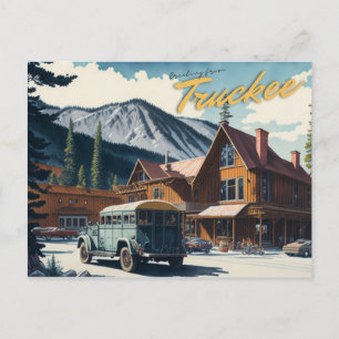 Truckee, CA Postcard