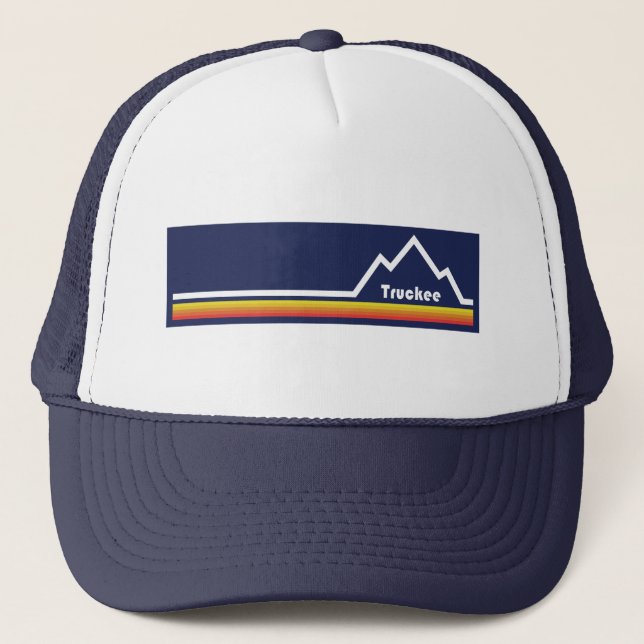 Truckee, California Trucker Hat (Front)