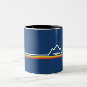 Truckee, California Two-Tone Coffee Mug