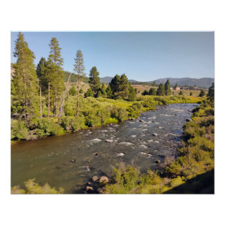 Truckee River Poster