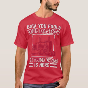 Trucker - 18 Wheeler Freighter Truck Driver2875 T-Shirt
