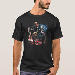 trucker American Big Rigs Diesel Truck Driver  75 T-Shirt