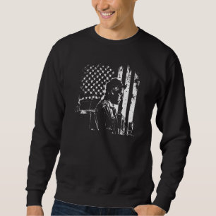 trucker American Big Rigs Diesel Truck Driver 94 Sweatshirt