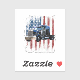 Trucker American Flag Truck Driver Truck Driver Gi