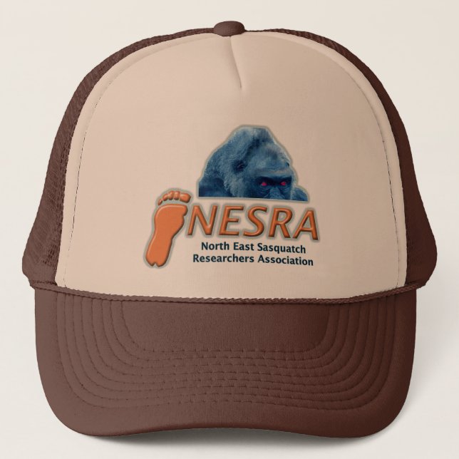 Trucker Baseball Cap with NESRA Logo and Creature (Front)