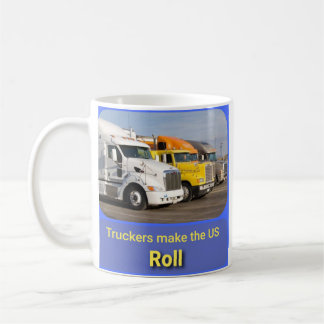 Trucker coffee mug