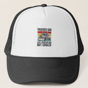 Trucker Dad Like a Regular Dad But Cooler Shirt_1 Hat
