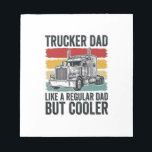 Trucker Dad Like a Regular Dad But Cooler Shirt_1 Notepad<br><div class="desc">Trucker Dad Like a Regular Dad But Cooler Shirt_1</div>