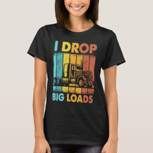 Trucker For Men Women Semi Truck Driver T-Shirt