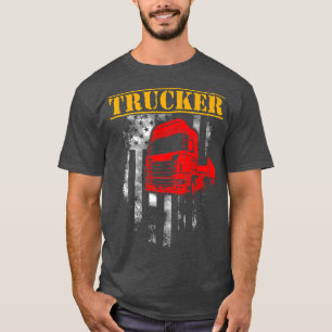 Trucker Funny Truck Driver2950 T-Shirt